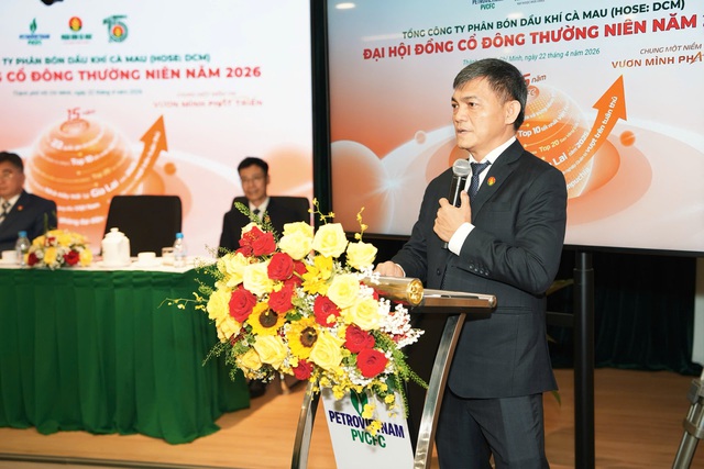 ĐHĐCĐ Đạm C&agrave; Mau: Qu&yacute; I/2026 l&atilde;i hơn 870 tỷ đồng, kiện to&agrave;n bộ m&aacute;y l&atilde;nh đạo - Ảnh 2.