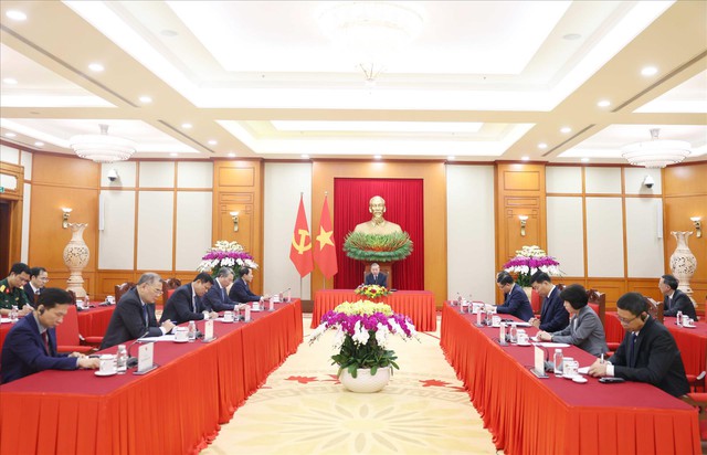 Tổng B&iacute; thư, Chủ tịch nước T&ocirc; L&acirc;m điện đ&agrave;m với Thủ tướng Australia- Ảnh 1.