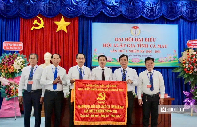 Luật gia Nguyễn Thanh Reo t&aacute;i đắc cử Chủ tịch Hội Luật gia tỉnh C&agrave; Mau - Ảnh 3.