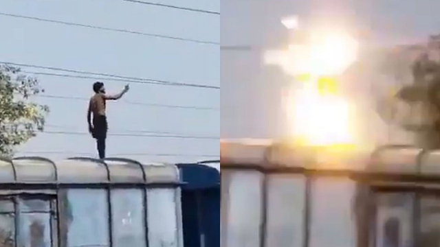 Nam thanh ni&ecirc;n tử vong khi chạm v&agrave;o đường d&acirc;y điện - Ảnh 1.