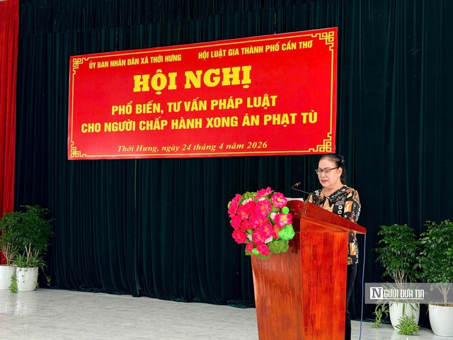 Hội Luật gia Tp. Cần Thơ đồng h&agrave;nh c&ugrave;ng người ho&agrave;n lương t&aacute;i h&ograve;a nhập cộng đồng - Ảnh 1.