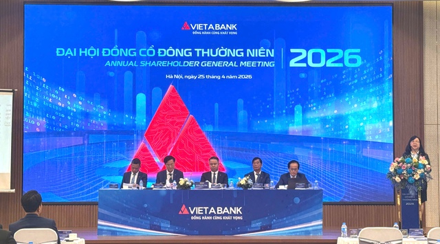 ĐHĐCĐ VietABank: Tăng vốn hơn 55%, tự tin vượt mốc lợi nhuận 2.000 tỷ đồng - Ảnh 1.