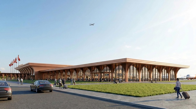 Cảm hứng "ngọn lửa Champa" trong thiết kế s&acirc;n bay Phan Thiết- Ảnh 4.