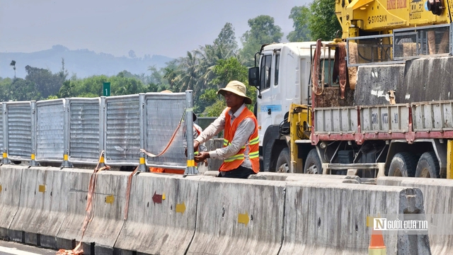 To&agrave;n cảnh ch&iacute;nh thức khai th&aacute;c cao tốc Quảng Ng&atilde;i - Ho&agrave;i Nhơn - Ảnh 3.
