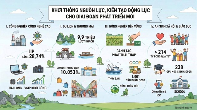 Xuất khẩu tăng 49%, Ninh B&igrave;nh khởi đầu ấn tượng trong qu&yacute; I - Ảnh 1.