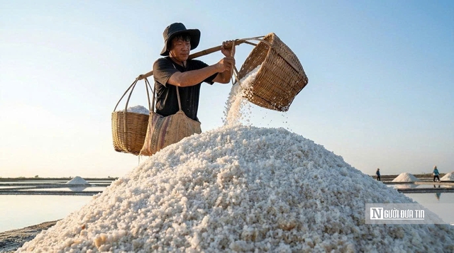 Theo ch&acirc;n di&ecirc;m d&acirc;n &ldquo;nu&ocirc;i&rdquo; muối giữa nắng, gi&oacute; v&agrave; mồ h&ocirc;i- Ảnh 20.