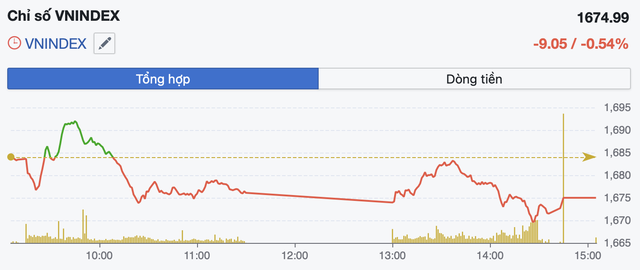 Sắc đỏ lan rộng thị trường chứng kho&aacute;n, &aacute;p lực b&aacute;n khiến VN-Index giảm cuối phi&ecirc;n- Ảnh 1.