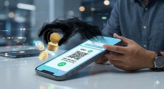 Cảnh báo thủ đoạn giả mạo biên lai chuyển tiền qua QR code để lừa đảo - Ảnh 1.