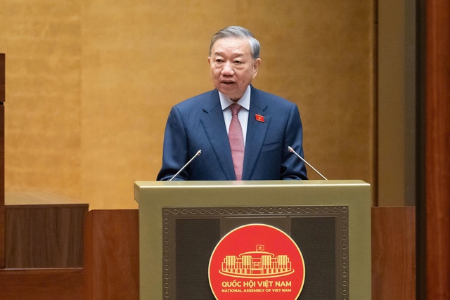 Ph&aacute;t biểu của Tổng B&iacute; thư T&ocirc; L&acirc;m tại Kỳ họp đầu ti&ecirc;n của Quốc hội kh&oacute;a XVI - Ảnh 1.