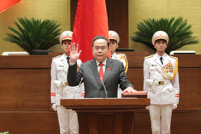 Chủ tịch Quốc hội Trần Thanh Mẫn t&aacute;i đắc cử - Ảnh 2.