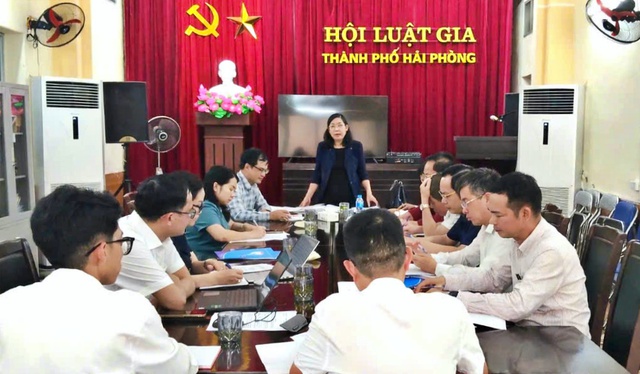 Hội Luật gia Tp.Hải Ph&ograve;ng: Chủ động, thực chất trong phổ biến, gi&aacute;o dục ph&aacute;p luật- Ảnh 1.