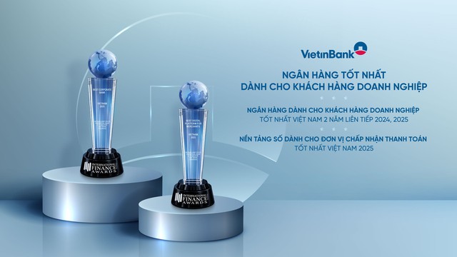 VietinBank ghi dấu ấn quốc tế với hai giải thưởng ngân hàng doanh nghiệp - Ảnh 1.