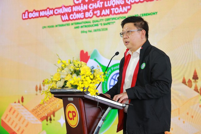 CPV Food đón nhận Chứng nhận chất lượng quốc tế tích hợp và công bố chương trình “3 an toàn” - Ảnh 2.
