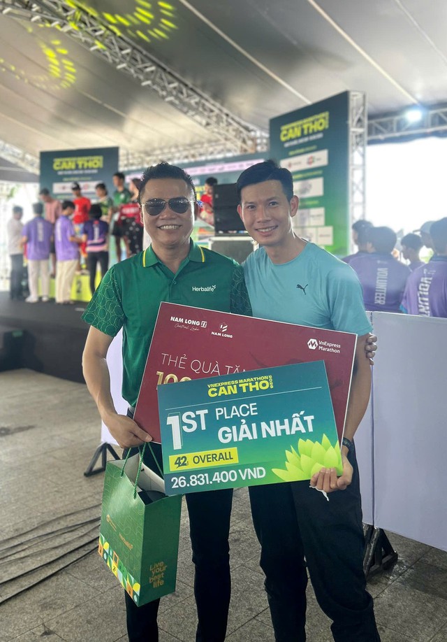 Herbalife Việt Nam tiếp tục lan tỏa lối sống năng động tại VnExpress Marathon Cần Thơ 2026 - Ảnh 6.