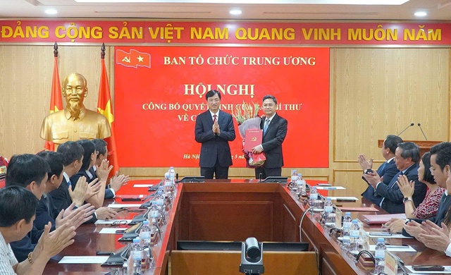 Ông Hà Minh Hải giữ chức Phó Trưởng Ban Tổ chức Trung ương - Ảnh 1.