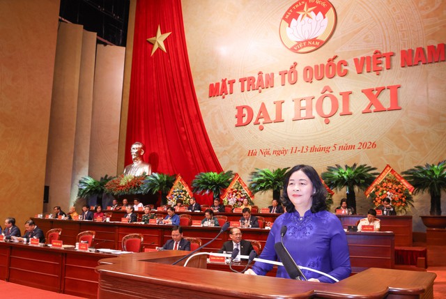 B&agrave; B&ugrave;i Thị Minh Ho&agrave;i l&agrave;m Chủ tịch Ủy ban MTTQ Việt Nam kh&oacute;a XI - Ảnh 1.