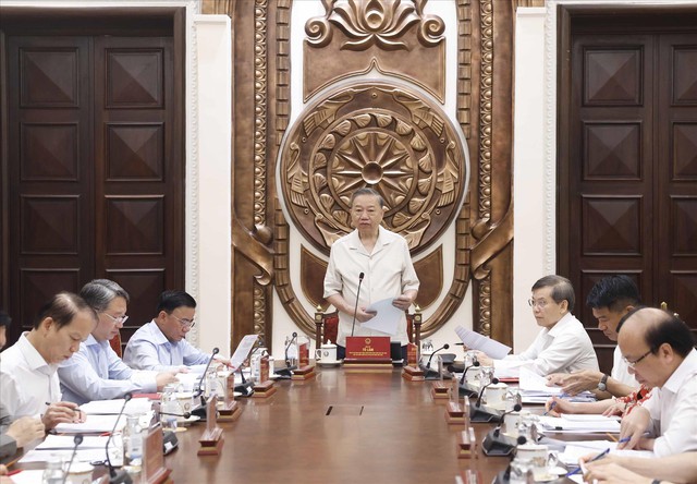 Sẽ kiện to&agrave;n, th&agrave;nh lập Ban Chỉ đạo Trung ương về ho&agrave;n thiện thể chế v&agrave; thực thi ph&aacute;p luật - Ảnh 1.