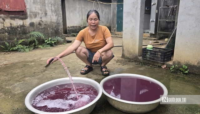 Vụ nước giếng khoan của d&acirc;n đổi m&aacute;u t&iacute;m, h&ocirc;i tanh: Xử phạt c&ocirc;ng ty giặt l&agrave; 1,5 tỷ đồng- Ảnh 2.
