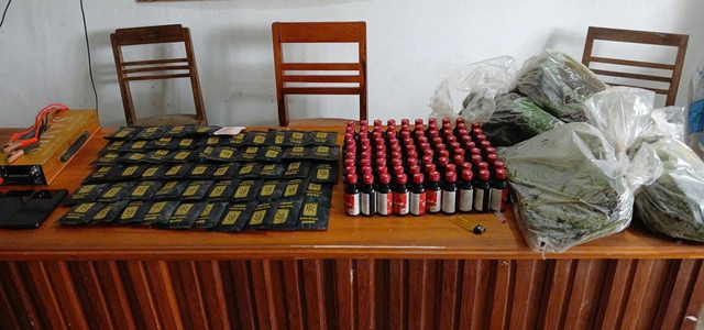Triệt ph&aacute; 2 đường d&acirc;y bu&ocirc;n ma t&uacute;y từ Tam gi&aacute;c v&agrave;ng về Thanh H&oacute;a, bắt 4 đối tượng- Ảnh 2.