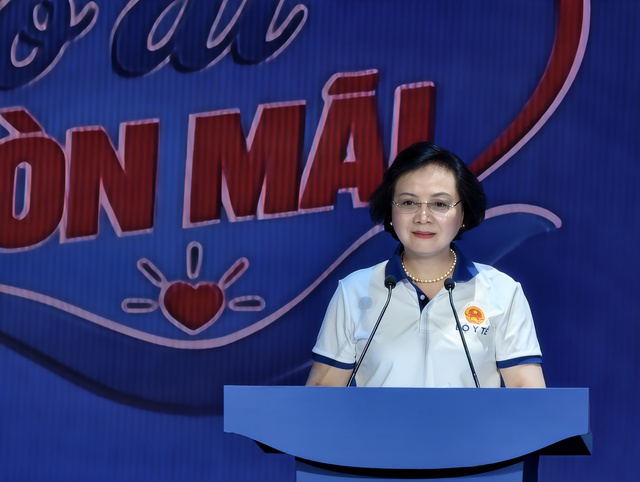 Phó Thủ tướng Phạm Thị Thanh Trà đăng ký hiến tặng mô, tạng- Ảnh 1. Phó Thủ tướng Phạm Thị Thanh Trà đăng ký hiến tặng mô, tạng- Ảnh 1.