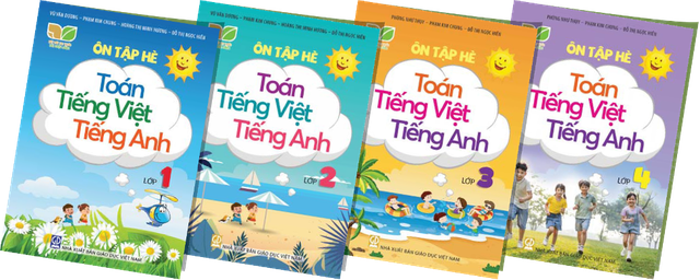Bộ sách Ôn tập hè Toán – Tiếng Việt – Tiếng Anh dành cho học sinh Tiểu học: Đồng hành cùng học sinh duy trì nhịp học hè- Ảnh 1. Bộ sách Ôn tập hè Toán – Tiếng Việt – Tiếng Anh dành cho học sinh Tiểu học: Đồng hành cùng học sinh duy trì nhịp học hè- Ảnh 1.