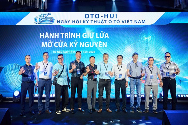 Ngày Hội kỹ thuật ô tô Việt Nam 2026 - Kỷ niệm 17 năm thành lập OTO-HUI với chủ đề “Hành trình giữ lửa - Mở cửa kỷ nguyên” - Ảnh 2.