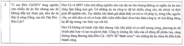 Đèo Cả nói gì về việc rút khỏi một số dự án lớn như Tân Phú - Bảo Lộc, Đại lộ sông Hồng?- Ảnh 1. Đèo Cả nói gì về việc rút khỏi một số dự án lớn như Tân Phú - Bảo Lộc, Đại lộ sông Hồng?- Ảnh 1.