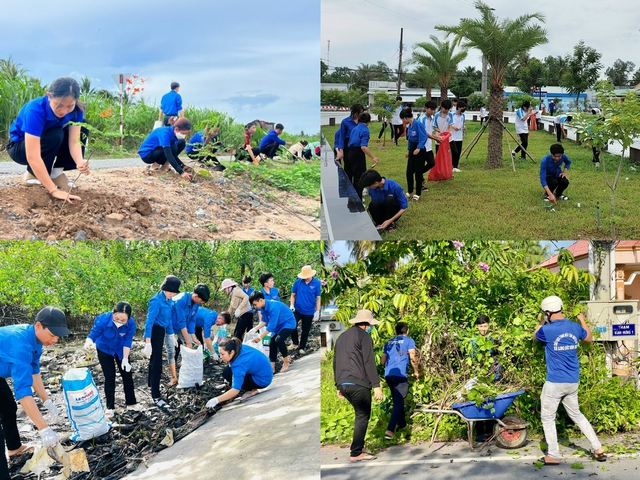 "Toàn dân chung tay bảo vệ môi trường, vì một Việt Nam xanh - sạch - đẹp"- Ảnh 1. "Toàn dân chung tay bảo vệ môi trường, vì một Việt Nam xanh - sạch - đẹp"- Ảnh 1.