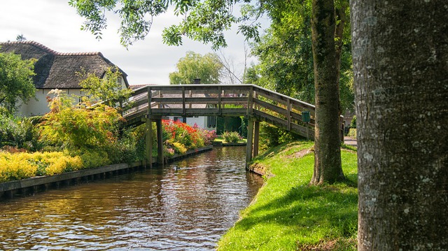 Ngôi làng đẹp như tranh vẽ - nơi không có xe ô tô, người dân di chuyển bằng thuyền - Ảnh 6.