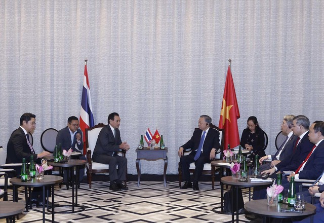 Tổng Bí thư, Chủ tịch nước Tô Lâm tiếp lãnh đạo một số tập đoàn của Thái Lan- Ảnh 1. Tổng Bí thư, Chủ tịch nước Tô Lâm tiếp lãnh đạo một số tập đoàn của Thái Lan- Ảnh 1.