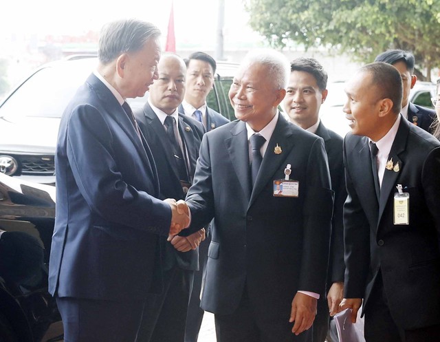 Tổng Bí thư, Chủ tịch nước Tô Lâm hội kiến Chủ tịch Quốc hội Thái Lan - Ảnh 1. Tổng Bí thư, Chủ tịch nước Tô Lâm hội kiến Chủ tịch Quốc hội Thái Lan - Ảnh 1.