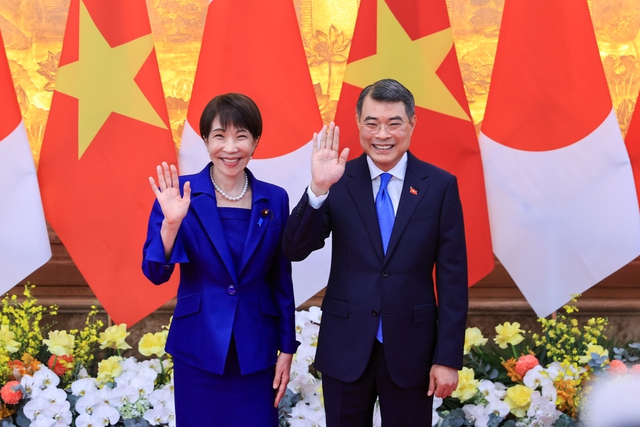 Thủ tướng Nhật Bản Takaichi Sanae kết th&uacute;c chuyến thăm ch&iacute;nh thức Việt Nam - Ảnh 1.