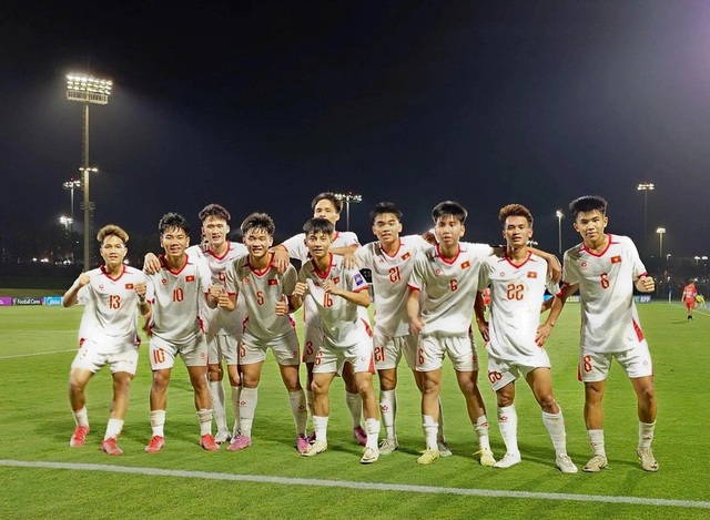 U17 Việt Nam chỉ cần thắng th&ecirc;m một trận nữa l&agrave; gi&agrave;nh v&eacute; dự World Cup 2026 - Ảnh 1.