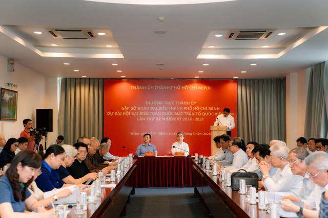 Đo&agrave;n đại biểu Tp.HCM quyết t&acirc;m đ&oacute;ng g&oacute;p nhiều s&aacute;ng kiến tại Đại hội MTTQ to&agrave;n quốc- Ảnh 1.