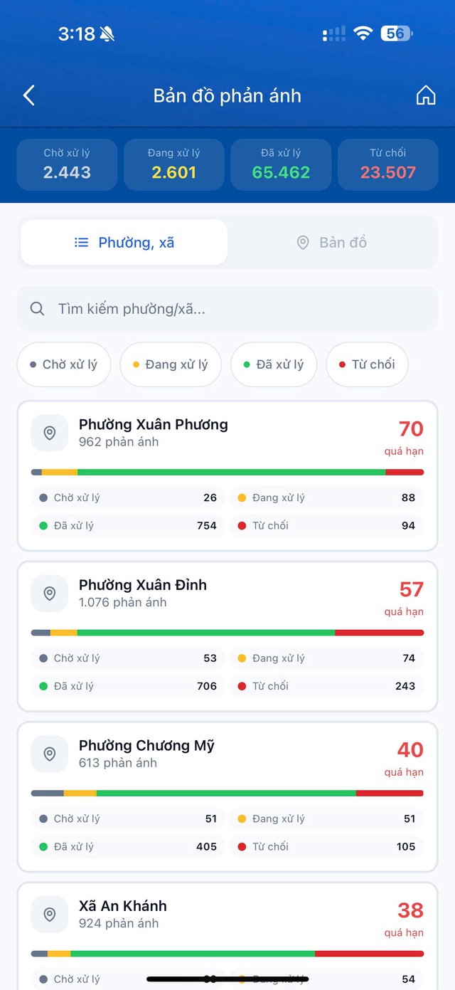 H&agrave; Nội c&ocirc;ng khai x&atilde;, phường c&oacute; nhiều phản &aacute;nh qu&aacute; hạn - Ảnh 1.
