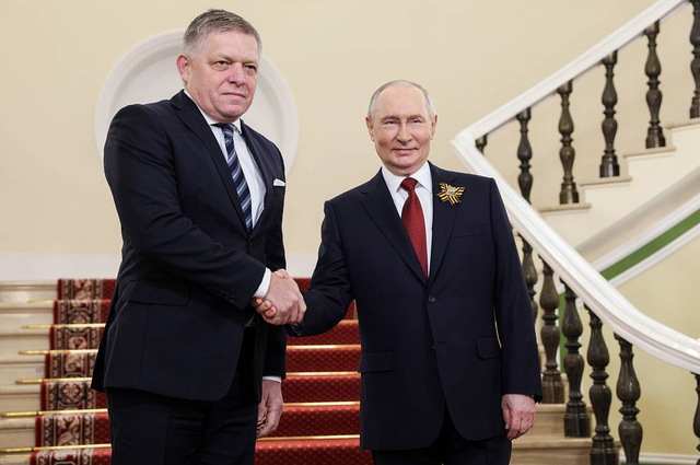 &Ocirc;ng Fico gặp &ocirc;ng Putin ở Moscow, năng lượng l&agrave; chủ đề ch&iacute;nh - Ảnh 1.
