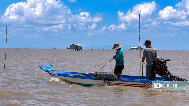 Theo chân ngư dân săn "lộc trời" dưới đáy sông, kiếm bạc triệu mỗi ngày- Ảnh 4. Theo chân ngư dân săn "lộc trời" dưới đáy sông, kiếm bạc triệu mỗi ngày- Ảnh 4.