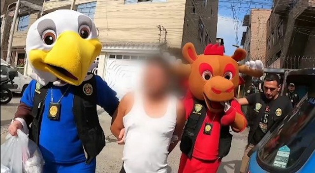 Cảnh s&aacute;t h&oacute;a trang th&agrave;nh linh vật World Cup để bắt nghi phạm bu&ocirc;n ma t&uacute;y - Ảnh 2.