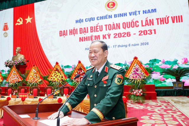 Khai mạc phiên thứ nhất Đại hội Hội Cựu chiến binh Việt Nam lần thứ VIII- Ảnh 2. Khai mạc phiên thứ nhất Đại hội Hội Cựu chiến binh Việt Nam lần thứ VIII- Ảnh 2.
