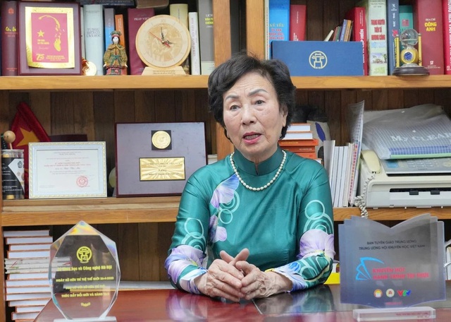 Đại biểu cao tuổi nhất dự Đại hội Phụ nữ toàn quốc lần thứ XIV gửi gắm kỳ vọng- Ảnh 1. Đại biểu cao tuổi nhất dự Đại hội Phụ nữ toàn quốc lần thứ XIV gửi gắm kỳ vọng- Ảnh 1.