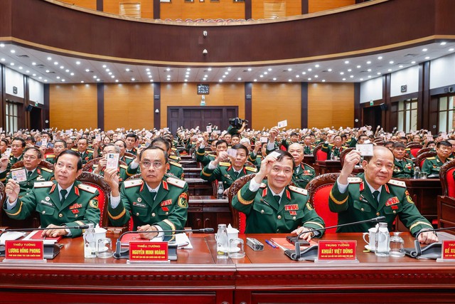 Khai mạc phiên thứ nhất Đại hội Hội Cựu chiến binh Việt Nam lần thứ VIII- Ảnh 3. Khai mạc phiên thứ nhất Đại hội Hội Cựu chiến binh Việt Nam lần thứ VIII- Ảnh 3.