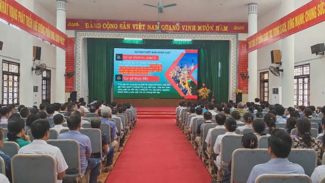 Hải Phòng: Thành lập Chi hội Luật gia xã Trần Phú, đưa pháp luật đến gần người dân - Ảnh 2.