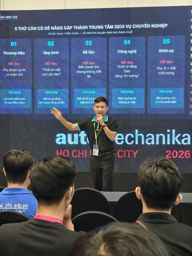Oto-Hui đồng hành cùng Automechanika HCMC 2026, mang đến khu vực DIY & Workshop dành cho cộng đồng kỹ thuật ô tô Việt Nam - Ảnh 9.