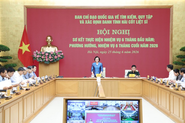 Đ&atilde; t&igrave;m kiếm, quy tập được 1.255 h&agrave;i cốt liệt sĩ - Ảnh 1.