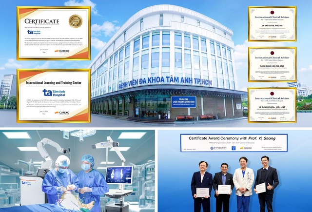 Bệnh viện T&acirc;m Anh đạt 3 chứng nhận quốc tế xuất sắc về thay khớp bằng robot AI đầu ti&ecirc;n tại Việt Nam  - Ảnh 3.