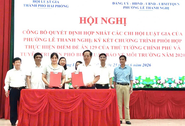 Hải Ph&ograve;ng: Triển khai m&ocirc; h&igrave;nh điểm tư vấn ph&aacute;p luật miễn ph&iacute; tại phường L&ecirc; Thanh Nghị- Ảnh 2.