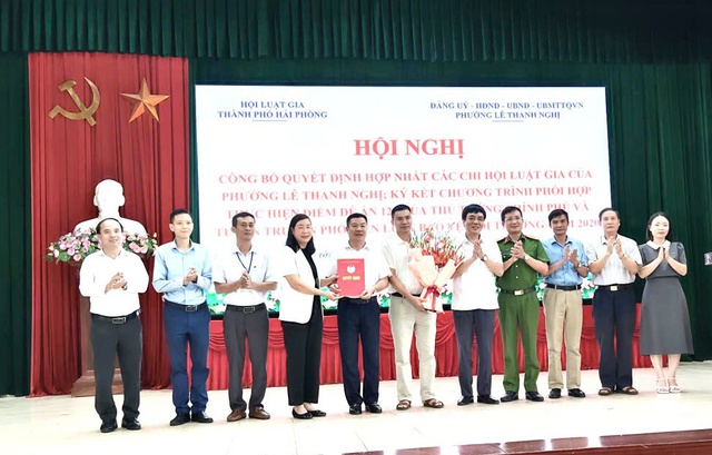 Hải Ph&ograve;ng: Triển khai m&ocirc; h&igrave;nh điểm tư vấn ph&aacute;p luật miễn ph&iacute; tại phường L&ecirc; Thanh Nghị- Ảnh 1.