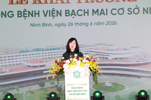Bệnh viện Bạch Mai cơ sở Ninh B&igrave;nh phải trở th&agrave;nh trung t&acirc;m kh&aacute;m chữa bệnh chất lượng cao của khu vực - Ảnh 2.