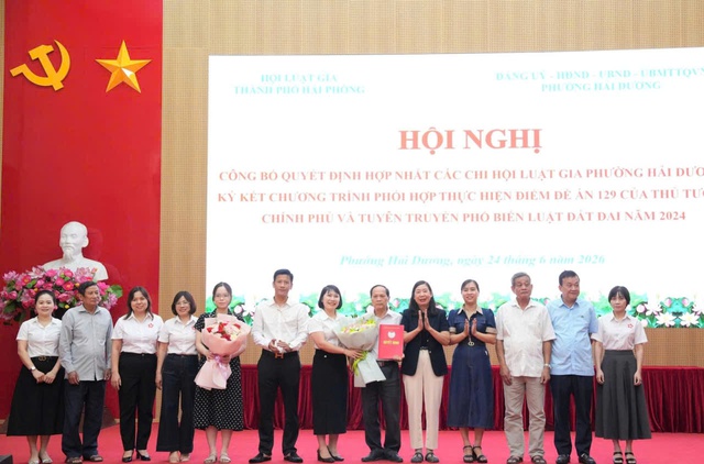 Hội Luật gia Hải Ph&ograve;ng tư vấn ph&aacute;p luật miễn ph&iacute; tại phường Hải Dương- Ảnh 1.