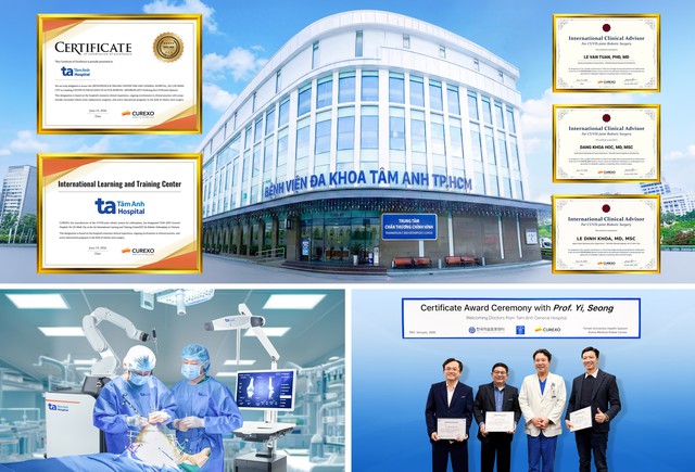 Bệnh viện Tâm Anh đạt 3 chứng nhận quốc tế xuất sắc về thay khớp bằng robot AI đầu tiên tại Việt Nam - Ảnh 3.